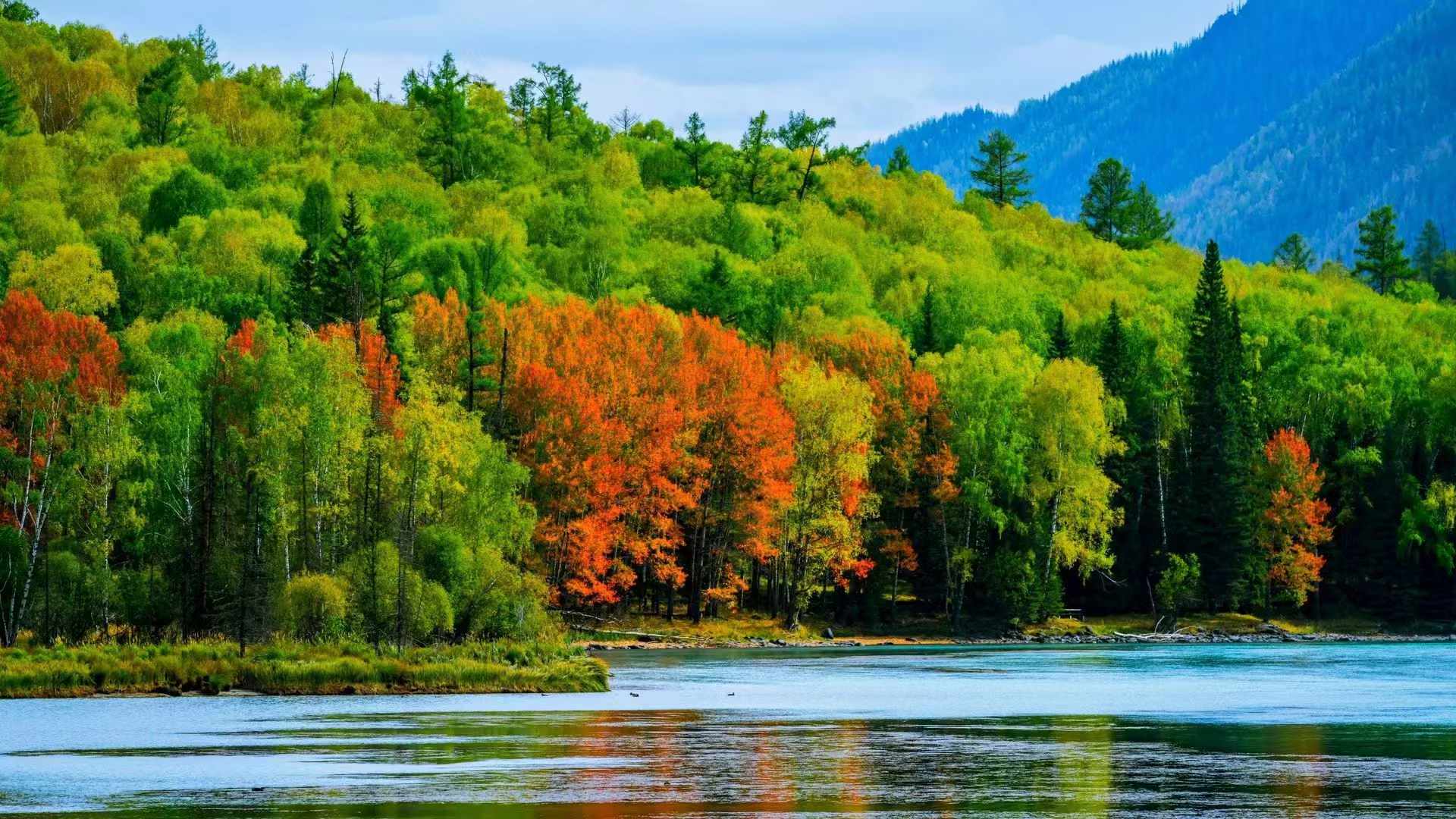 新疆乌鲁木齐+北疆+可可托海景区+喀纳斯景区+禾木风景区8日7晚跟团游